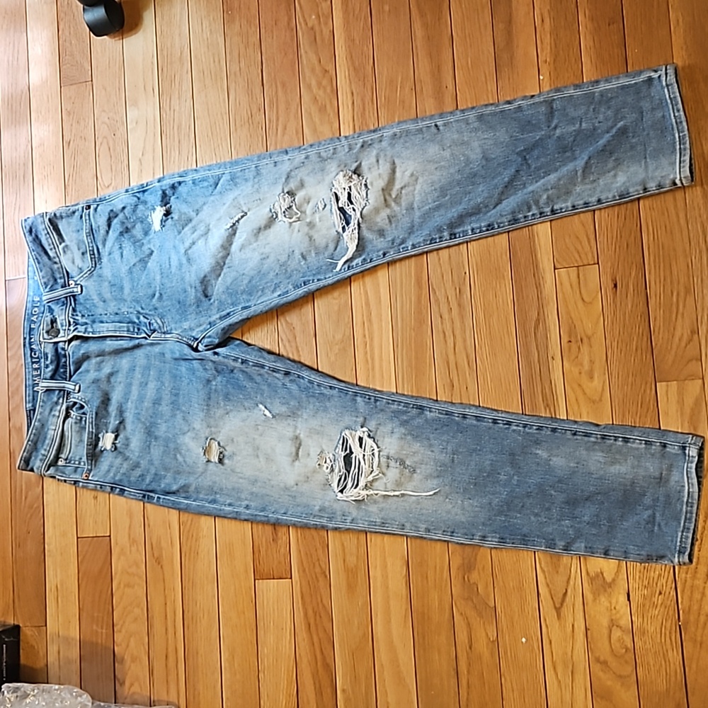 Mens 33x30 AEO Slim Stretch Jeans